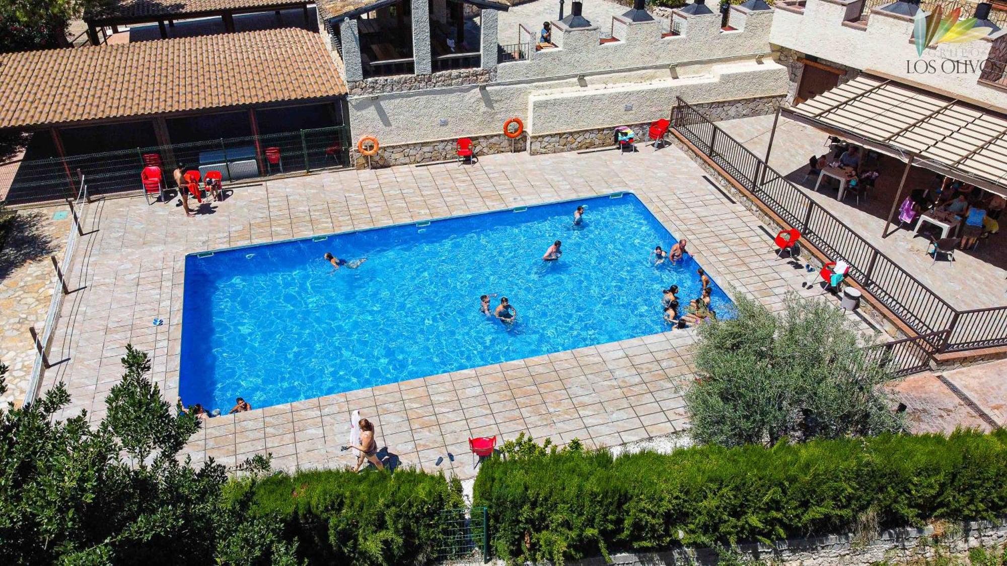 Apartamentos Los Olivos Alcala del Jucar Esterno foto